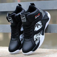 New Anti-Slip Men'S Sneaker High Top Men'S Basketball Shoes Luxury Comfortable Running Shoes Fashionable Versatile Casual Shoes