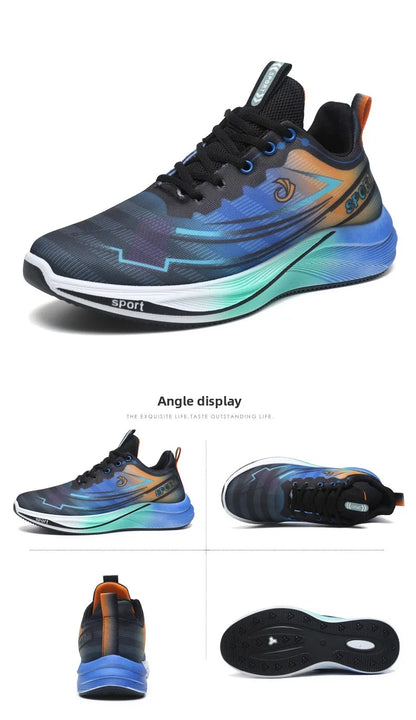 2026 NEW Men's Casual Sports Breathable Running Shoes for Summer New Autumn Design with Colorful Mesh for Students