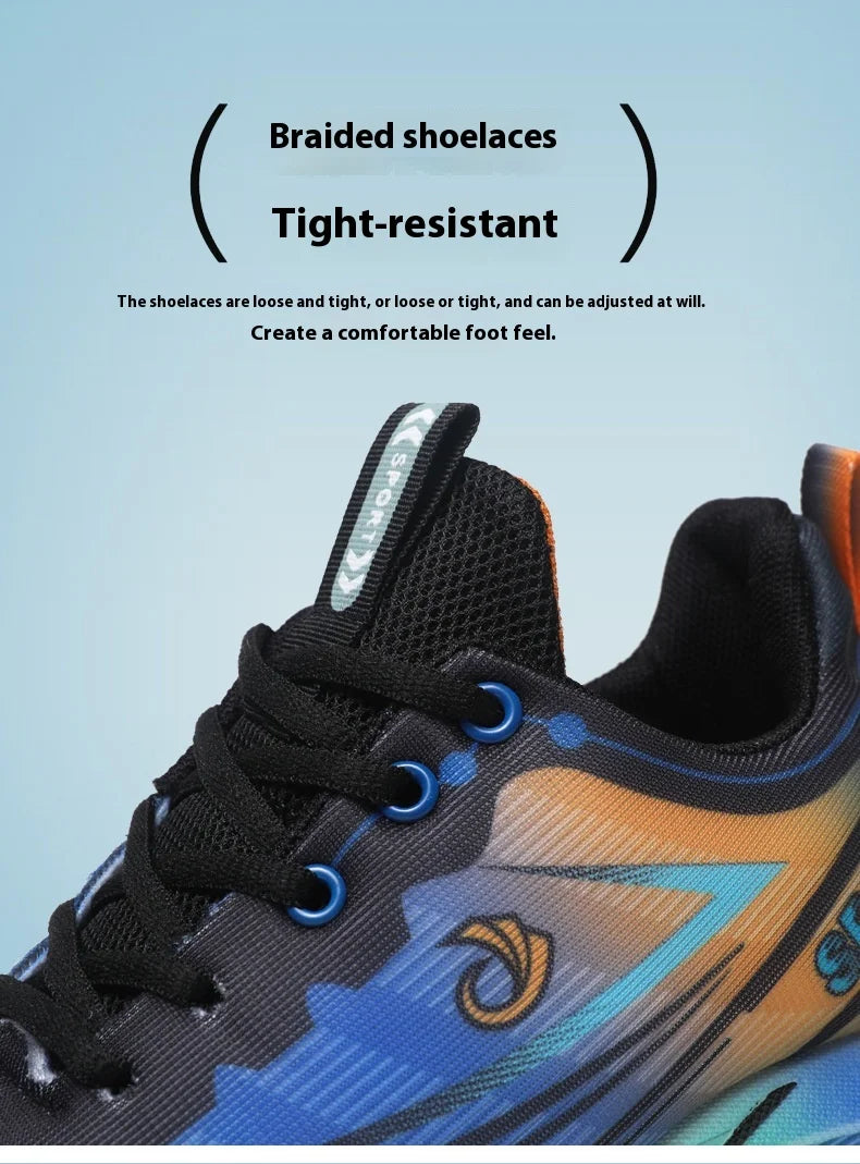 2026 NEW Men's Casual Sports Breathable Running Shoes for Summer New Autumn Design with Colorful Mesh for Students