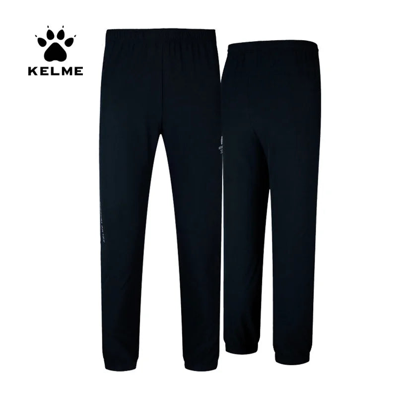 KELME Running Pants Men Sweatpants Sports Joggers Quick Drying Breathable Sportswear Training Summer Trousers Tracksuit 3991532