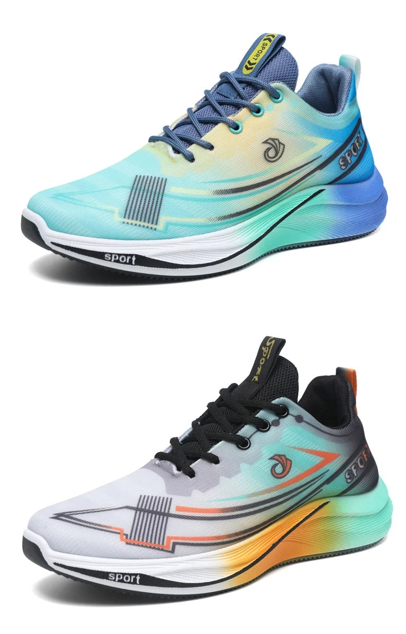 2026 NEW Men's Casual Sports Breathable Running Shoes for Summer New Autumn Design with Colorful Mesh for Students
