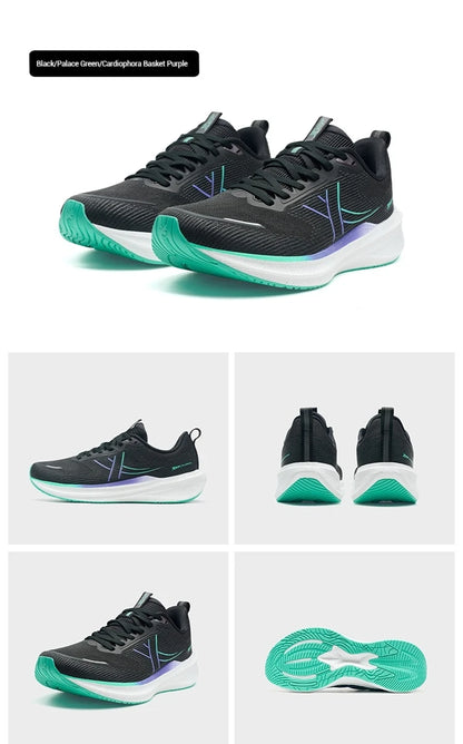 Xtep Running Shoes For Men 2025 Summer New Comfortable Lightweight Sports Shoes Mesh Breathable Retro Dad Shoes 875319110035