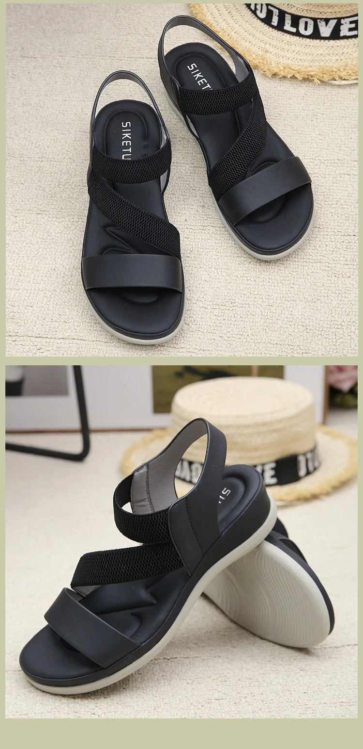 Sports Sandals for Women's 2026 Summer New Casual Sandal for Womens Large Thick Bottom Beach Sandals Platform Shoes Women
