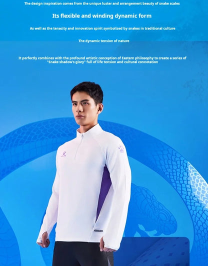 Kelme Sports Hoodie Half Zip Running Long Sleeved Men's Autumn And Winter Fitness Jacket Football Training Suit Running