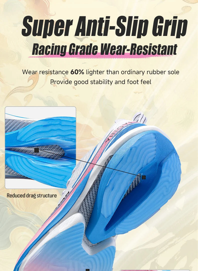 IRUNSVAN  Shadow Wing 2.0 Professional Training Racing Running Lightweight Carbon Plate Men Cushioning Shock