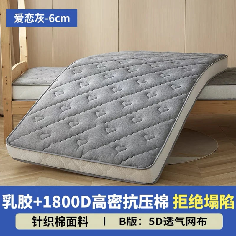 sponge latex filling Mattress Floor mat Foldable Slow rebound Tatami Mattresses thickness 4/7cm King Twin Queen Size