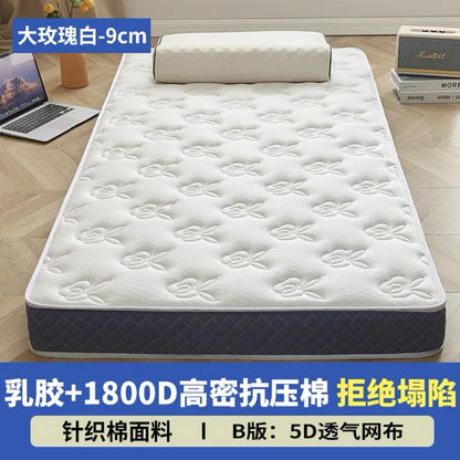 sponge latex filling Mattress Floor mat Foldable Slow rebound Tatami Mattresses thickness 4/7cm King Twin Queen Size