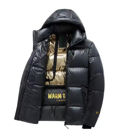 Autumn Winter Outerwear Parkas for Men Loose Casual Hooded Puffer Jacket Thick Warm Versatile High-quality Padded Jacket for Men