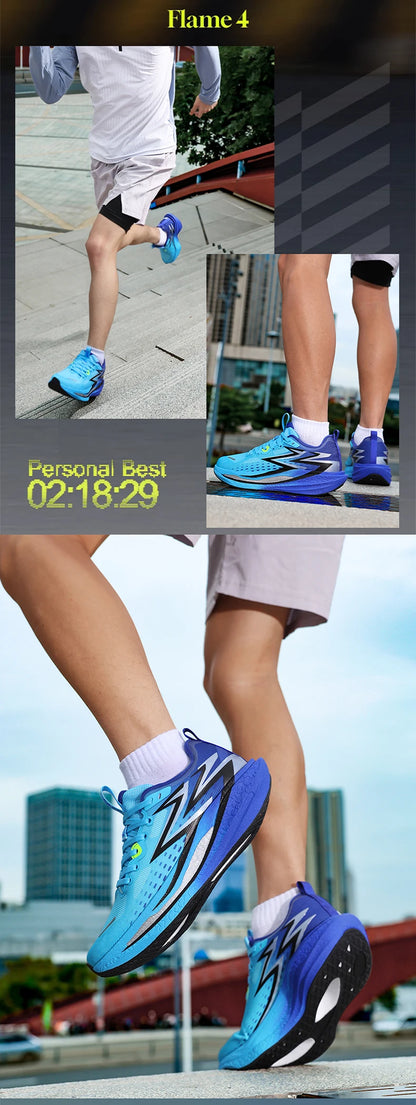 Men Sports Running Shoes Casual Marathon Breathable Lightweight Women's Comfortable Athletic Nonskid Walking Sneakers