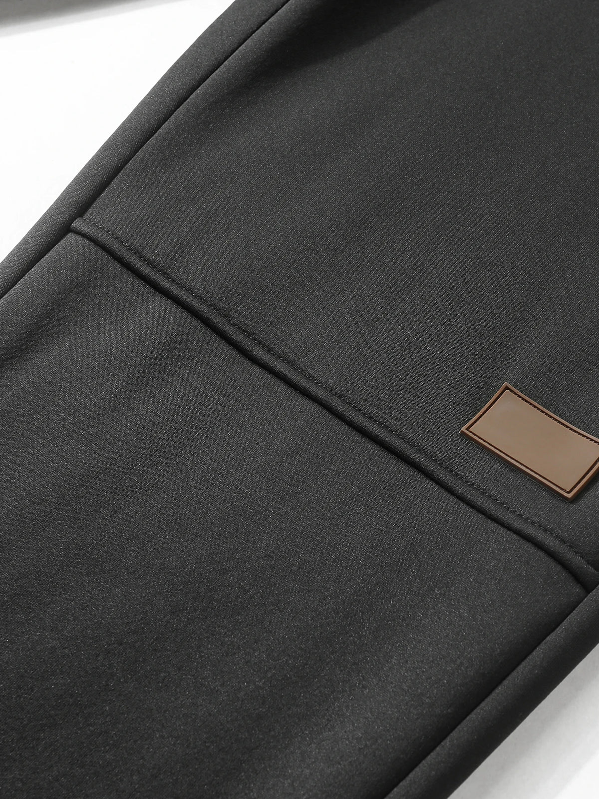 Pants for men in autumn and winter, thickened with fleece for outerwear, casual pants, warm lamb wool sports sweatpants