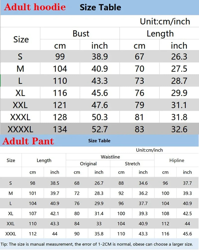 Couple Sportwear Set KING QUEEN Hoodies Two-Piece Lover Hooded Suits Hoodie Pants 2pcs Set Streetwear Men Women Matching Clothes
