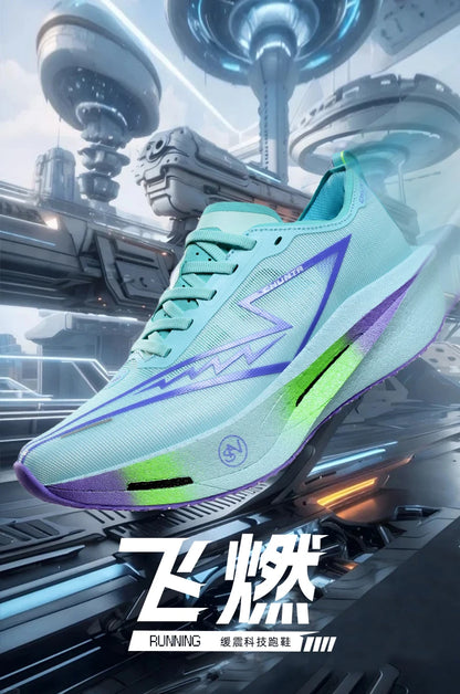 NEW Running Shoes Carbon Board Marathon Men Sports Breathable Lightweight Women's Comfortable Athletic Nonskid Sneakers Casual