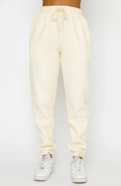 Fashionable Casual Long Sleeve Sweatshirtsuit Women's Clothing Round Neck Pullover Trousers Solid Color Autumn Winter Collection