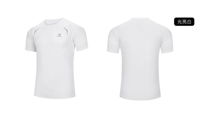Kelme Men's Sports Tops Quick-drying Fitness Clothes Outdoor Running Breathable Short-sleeved Soccer Basketball T-shirt