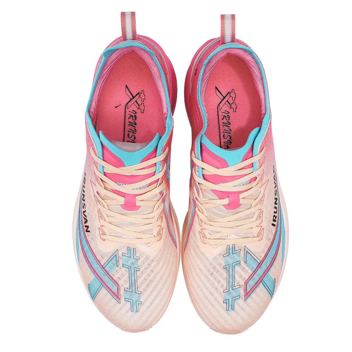 IRUNSVAN  Shadow Wing 2.0 Professional Training Racing Running Lightweight Carbon Plate Men Cushioning Shock