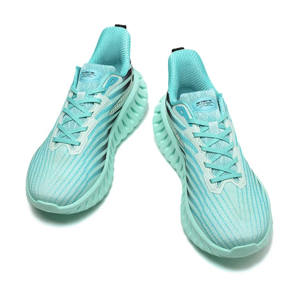 High-quality Chunky Running Shoes Women Men Light Comfy Outdoor Jogging Summer Mesh Breathable Trekking Shoes Versatile Sneakers