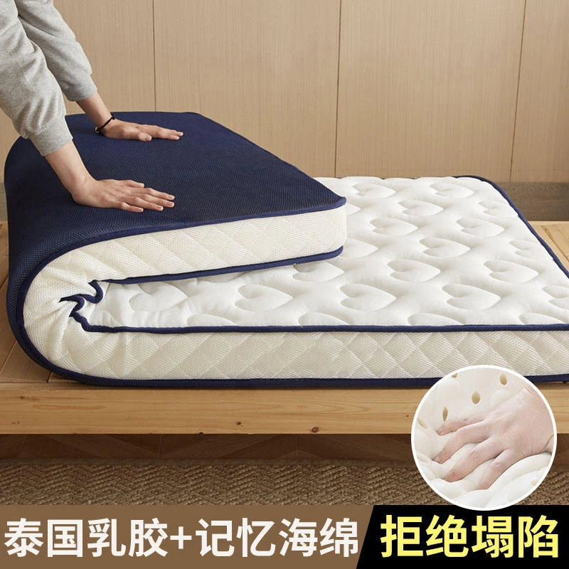 Latex mattress cover floor sleeping mat Student dormitory single tatami children's padded mattress