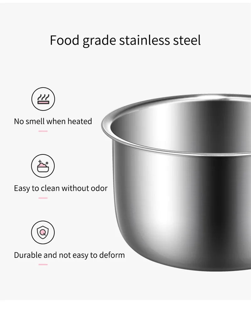 Portable Electric Heating Lunch Box Multi-Functional Reservation Electric Bento Box for Office Workers And Students