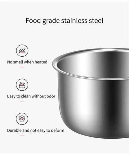 Portable Electric Heating Lunch Box Multi-Functional Reservation Electric Bento Box for Office Workers And Students