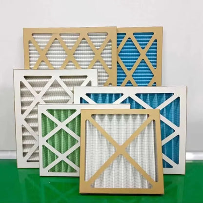 Paper frame panel G4 household air conditioner pre-filter AC air filter HVAC furnace filter cartridge 20x20x1