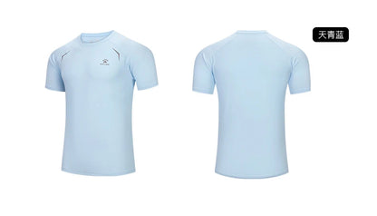 Kelme Men's Sports Tops Quick-drying Fitness Clothes Outdoor Running Breathable Short-sleeved Soccer Basketball T-shirt