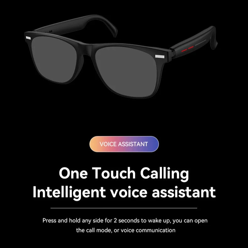 New Camera Smart Music Women Men Sports Sunglasses Headphones Wireless Bluetooth Talking Headset HIFI Audio Bluetooth Glasses