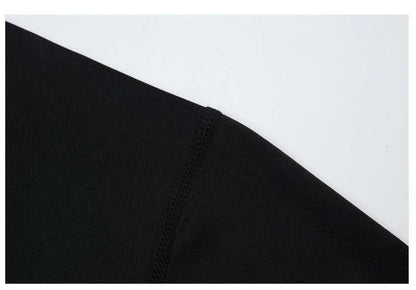 New Winter Warm Men Fleece Thermal Undershirts Long Johns Underwear Set Compression Tights Fitness Sports Tracksuit Set Shirt