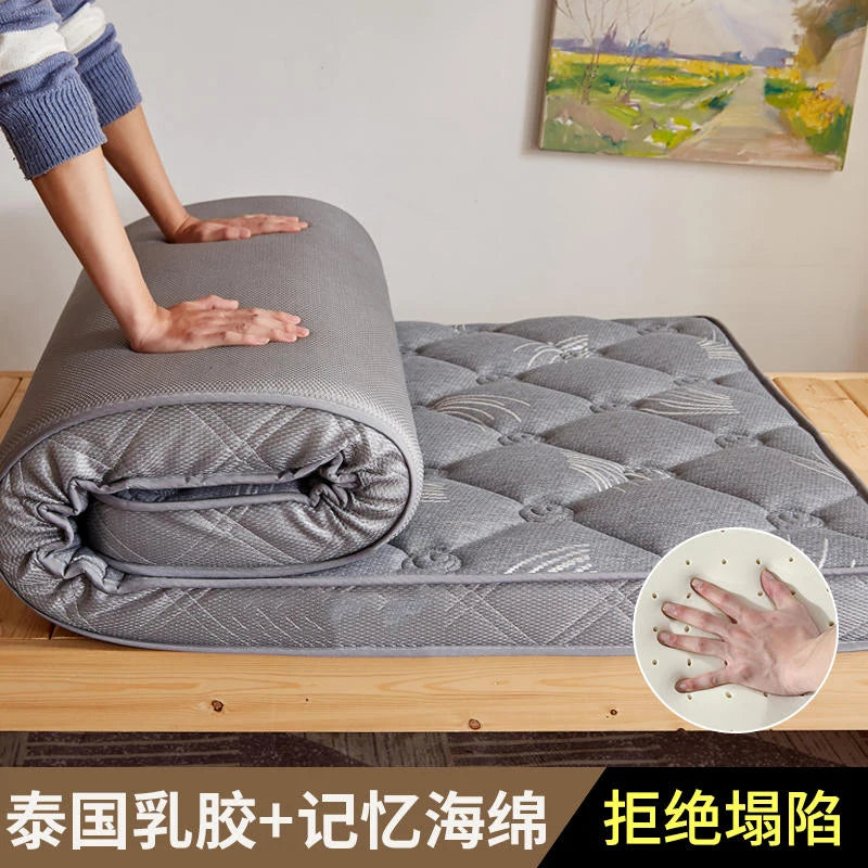 Latex mattress cover floor sleeping mat Student dormitory single tatami children's padded mattress