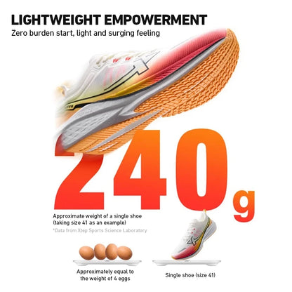 Xtep Five Speed 2.0 Running Shoes For Men   Autumn Comfortable Sports Shoes Jogging Cushioning Sneakers 876319110001