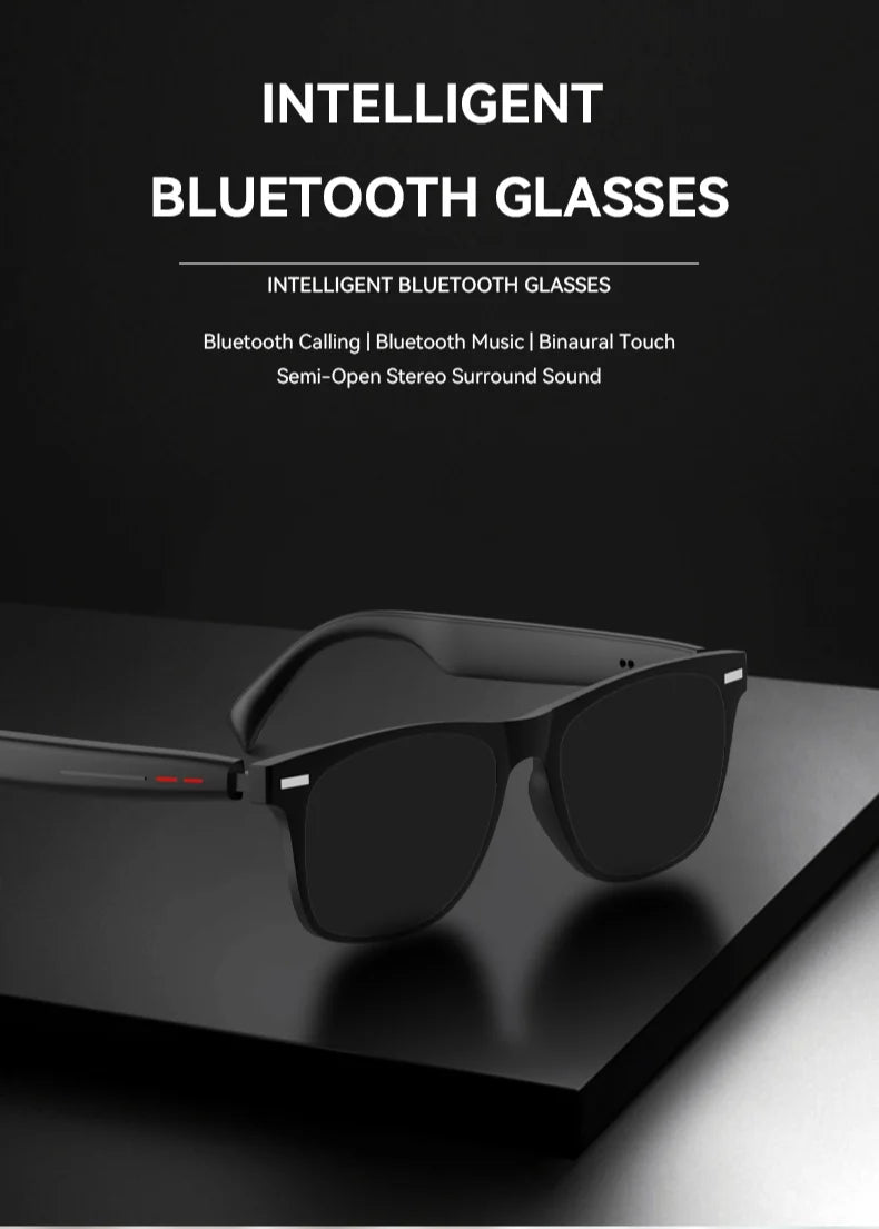 New Camera Smart Music Women Men Sports Sunglasses Headphones Wireless Bluetooth Talking Headset HIFI Audio Bluetooth Glasses