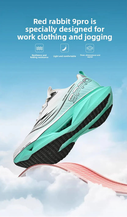 2025 Autumn New Men's and Women's Breathable Running Shoes Full Palm Carbon Plate Shock Absorbent Sports Running Shoes