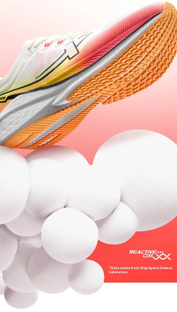 Xtep Five Speed 2.0 Running Shoes For Men   Autumn Comfortable Sports Shoes Jogging Cushioning Sneakers 876319110001