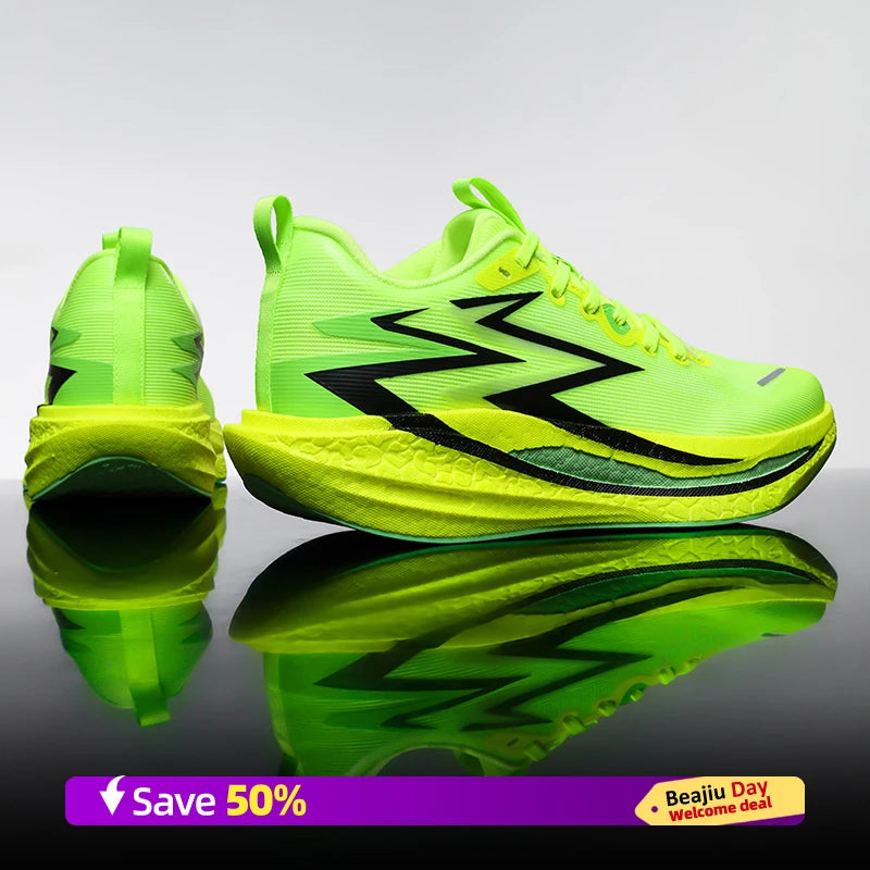 Men Sports Running Shoes Casual Marathon Breathable Lightweight Women's Comfortable Athletic Nonskid Walking Sneakers