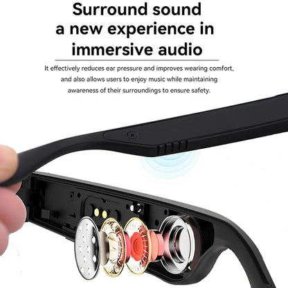 New Camera Smart Music Women Men Sports Sunglasses Headphones Wireless Bluetooth Talking Headset HIFI Audio Bluetooth Glasses