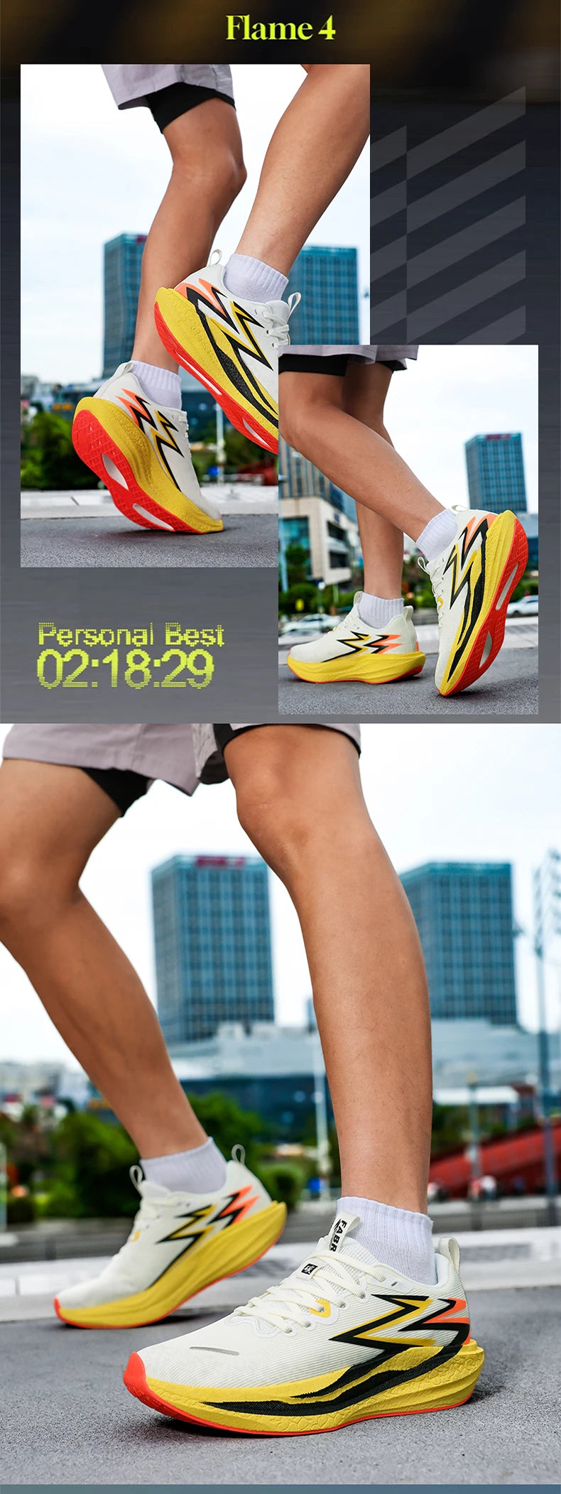 Men Sports Running Shoes Casual Marathon Breathable Lightweight Women's Comfortable Athletic Nonskid Walking Sneakers