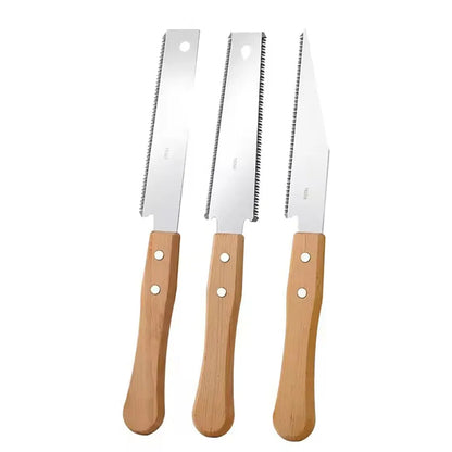 Japanese Style Hand Saw, 12 Inch Non-Slip Wood Handle, Flat Cutting Saw, Carpentry Hand Saw, Plastic Cutting Tool, Hand Saw