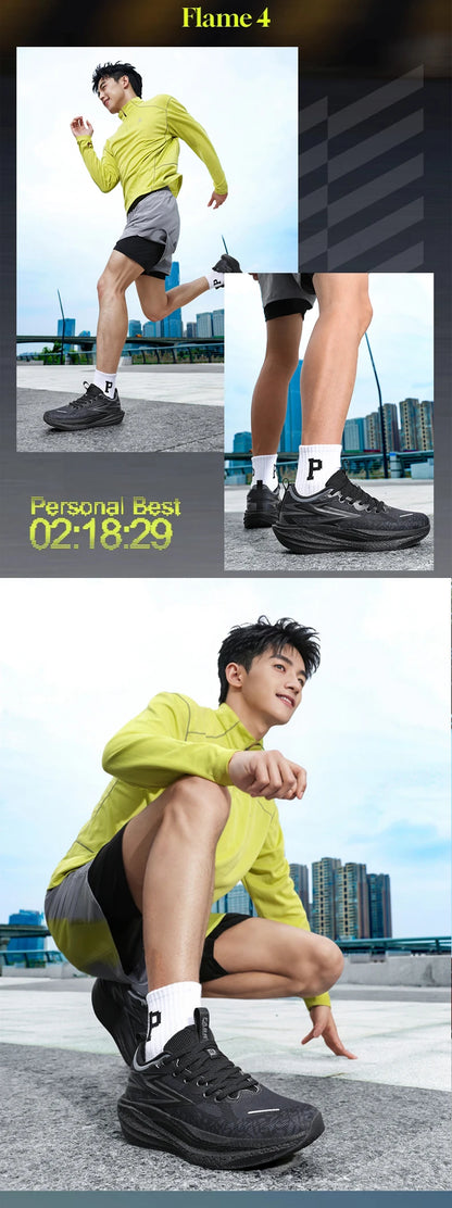 Men Sports Running Shoes Casual Marathon Breathable Lightweight Women's Comfortable Athletic Nonskid Walking Sneakers