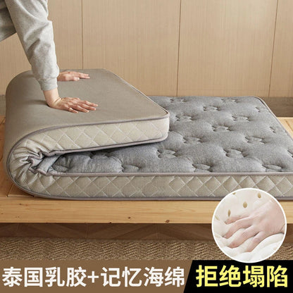 Latex mattress cover floor sleeping mat Student dormitory single tatami children's padded mattress