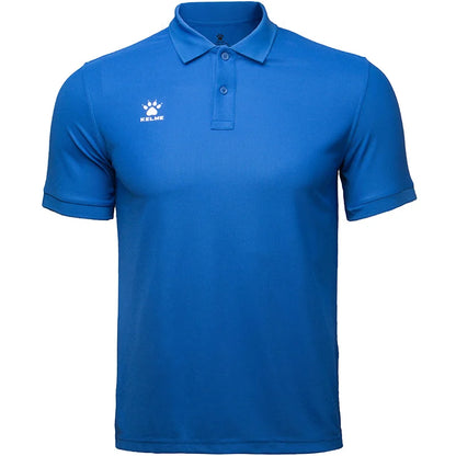 Kelme Men's Casual Polo Shirt, Daily Training Collar T-shirt, Outdoor Running Breathable Short Sleeved Quick Drying Yoga Suit
