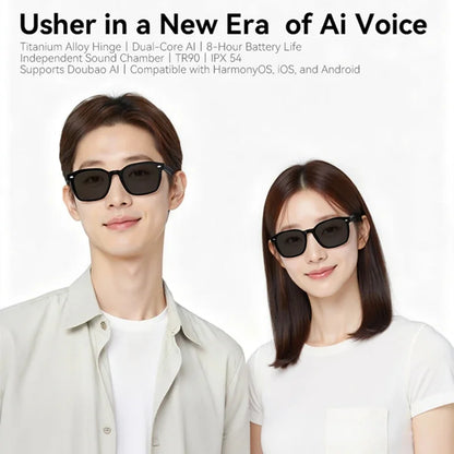 Xiaomi 8K AI Smart Glasses With 100MP Camera Chat GPT Touch Sport Sunglasses Bluetooth Call Video Music Player For Men Women