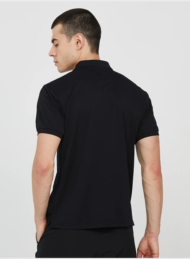 Kelme Polo Shirt Men Summer Quick Drying Short Sleeve T-shirt Club Training Football Uniforms Custom Culture Shirt