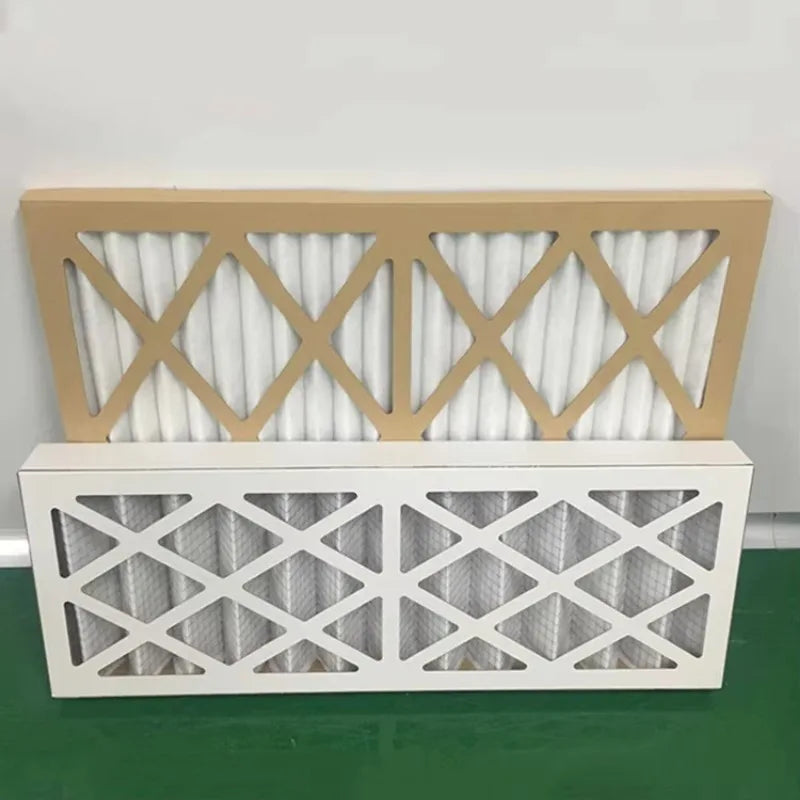 Paper frame panel G4 household air conditioner pre-filter AC air filter HVAC furnace filter cartridge 20x20x1
