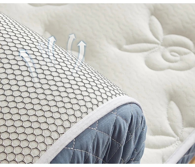 sponge latex filling Mattress Floor mat Foldable Slow rebound Tatami Mattresses thickness 4/7cm King Twin Queen Size