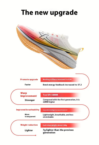 Xtep Five Speed 2.0 Running Shoes For Men   Autumn Comfortable Sports Shoes Jogging Cushioning Sneakers 876319110001