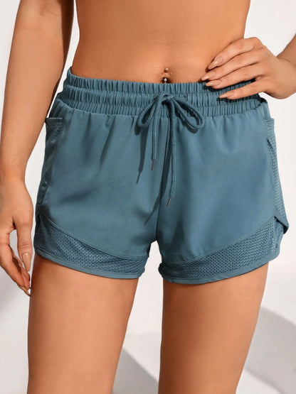 Gym training, running, high waist, breathable exercise, elastic fitness, daily wear of yoga shorts