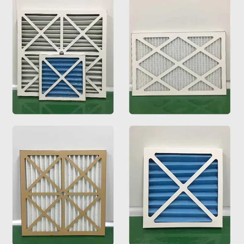 Paper frame panel G4 household air conditioner pre-filter AC air filter HVAC furnace filter cartridge 20x20x1