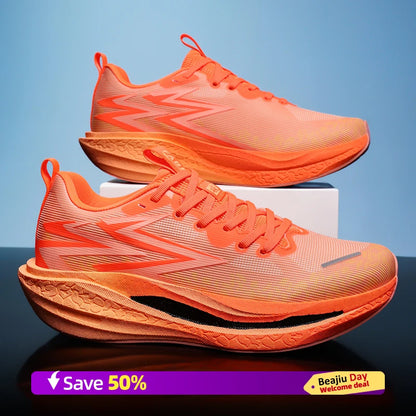 Men Sports Running Shoes Casual Marathon Breathable Lightweight Women's Comfortable Athletic Nonskid Walking Sneakers