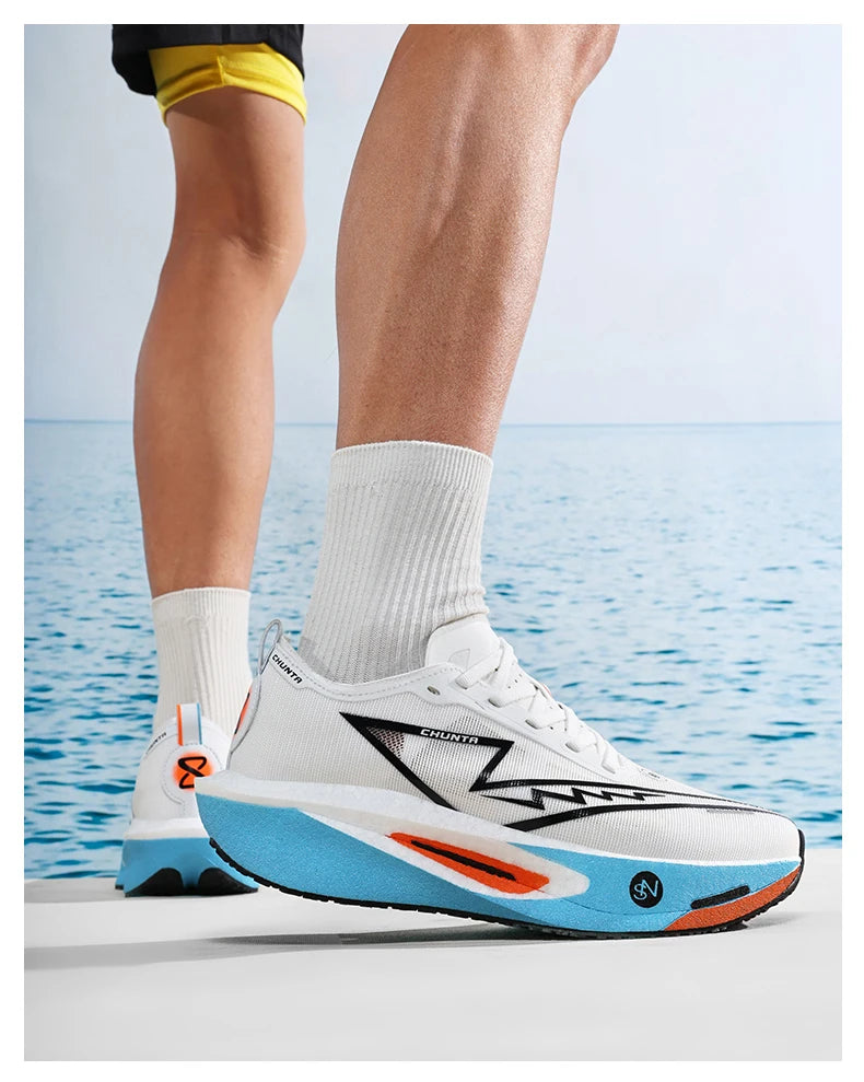 NEW Running Shoes Carbon Board Marathon Men Sports Breathable Lightweight Women's Comfortable Athletic Nonskid Sneakers Casual