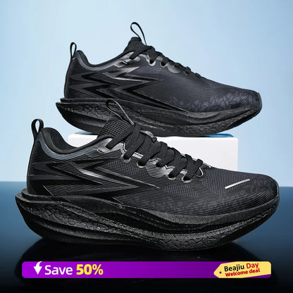 Men Sports Running Shoes Casual Marathon Breathable Lightweight Women's Comfortable Athletic Nonskid Walking Sneakers