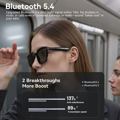 Xiaomi 8K AI Smart Glasses With 100MP Camera Chat GPT Touch Sport Sunglasses Bluetooth Call Video Music Player For Men Women